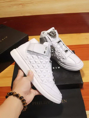 PhiliPP Plein High-Top Fashion Men Shoes--029